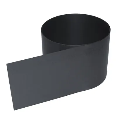 Obrázek produktu pro EINFEBEN 40X pásy zástěny pro soukromí rohož pro soukromí z pevného PVC 2,5 mx19 cm antracitová odolná proti UV záření 1,35 mm