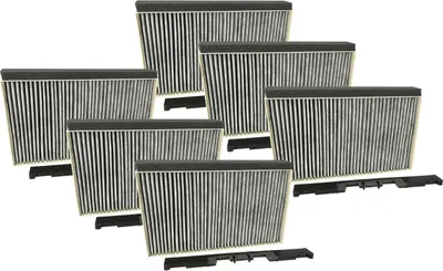 Produktbild von vhbw 6x Aktivkohlefilter kompatibel mit Constructa CZ5102X5/01, CZ5106X5/01 Dunstabzugshaube