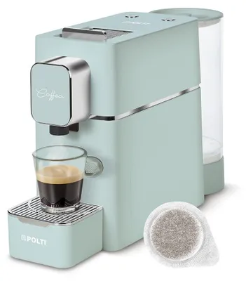 Produktbild von Polti Kaffeepadmaschine Coffea S15G 1400 W, 19 bar, 0,85 l, grün