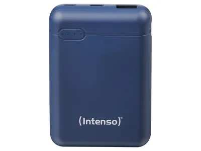 Produktbild von Intenso Powerbank XS10000, 10000mAh, USB-A/C, Blau