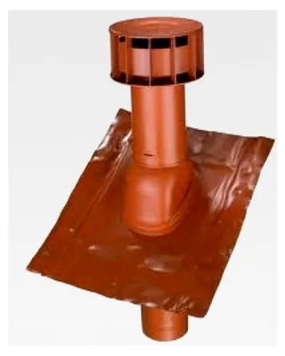 Produktbild von Dachhaube 160 Steildach rot 6-60 Grad