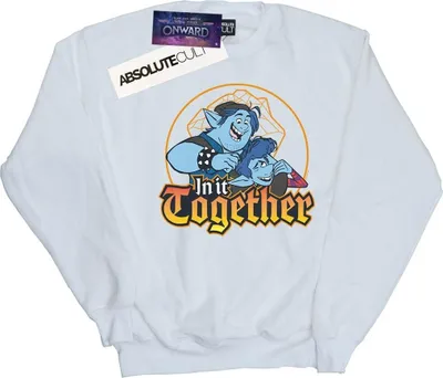 Produktbild von Disney - "Onward In It Together" Sweatshirt für Damen BI32381 (L) (Weiß)