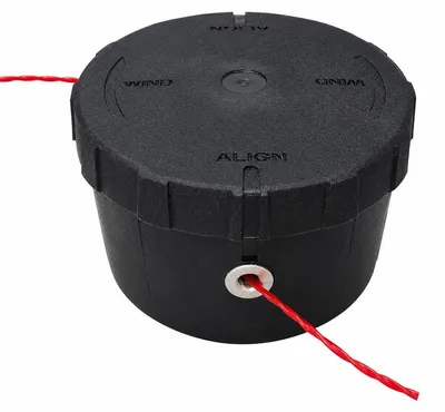 Produktbild von Trimmerkopf passend für Milwaukee 49-16-2748 & 49-16-2714, Easy-Load Fadenkopf für M18 Rasentrimmer, Ersatz Mähkopf