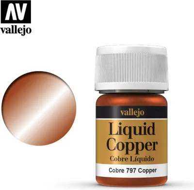 Produktbild von Vallejo 70.797, Kupfer, Flüssigkeit, 35 ml, 1 Stück(e)