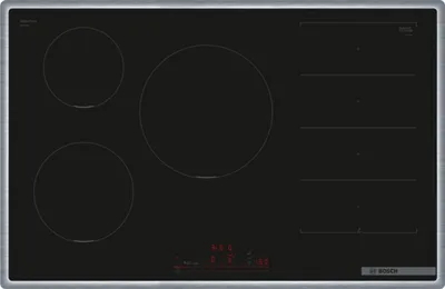 Zdjęcie produktu dla Bosch Serie 6 PXV845HC1E, Czarny, Wbudowany, 80 cm, Płyta indukcyjna strefowa, 5 stref(y), 5 stref(y)
