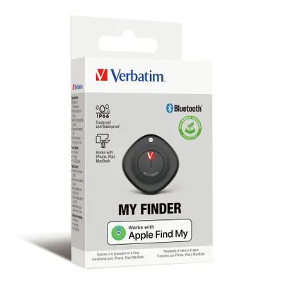 Produktbild von Verbatim My Finder Bluetooth Item Finder, schwarz 32130