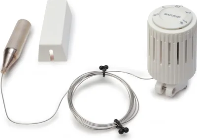 Produktbild von Giacomini R462 Thermostatkopf mit Fernfühler, 5m Kapillarleitung, R462X005