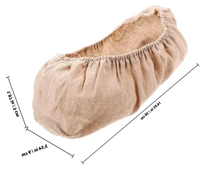 Produktbild von Backtuch Einlage für Sauerteigbrot 38x9cm Baumwolle Gärkorbtuch mit wiederverwendbarer Stoffeinlage