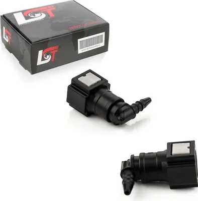 Produktbild von 2x Schnellverschluss Kraftstoffleitung Kupplung L-Stück 6,3x3mm für BMW MINI
