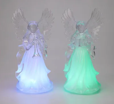 Image de Décoration de Noël ange 30 cm multicolore