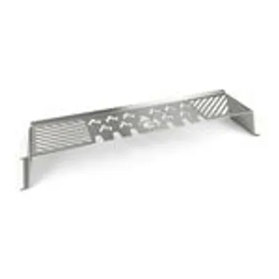 Obrázok produktu pre Edelstahl Multistation | Warmhalterost für Weber Genesis I bis 2017 | mit Drumstick Halterung | 3mm stark