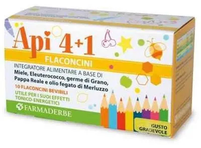 Produktbild von APIQUATTRO + 1, 10 Fläschchen à 10 ml