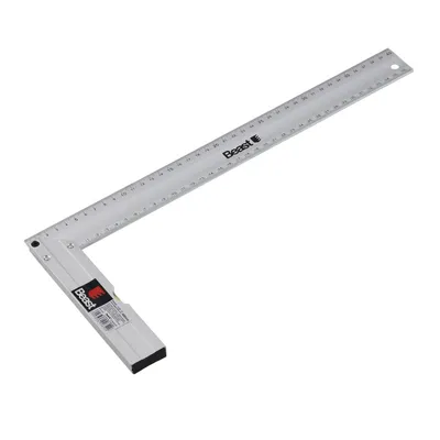 Produktbild von Aluminiumwinkel mit Wasserwaage 400 mm für Messungen
