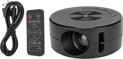 Produktbild von Mini-Multifunktions-LED-Projektor mit TFT-LCD-Bildschirm, Telefon-/Bildschirmspiegelungsfunktion, Heimkino-Filmprojektor