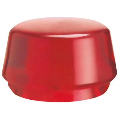 Imagen del producto de Cabeza Schonhammerkopf, tipo D, 25 mm, color rojo, marca HALDER