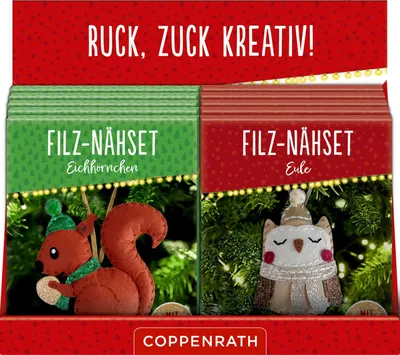 Produktbild von Filz-Nähsets Weihnachts-Anhänger