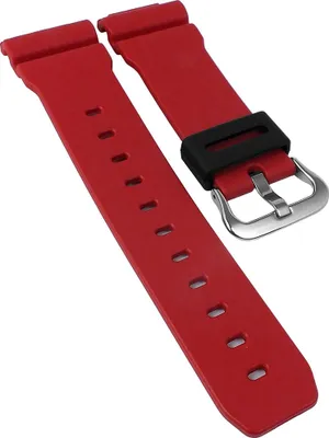Produktbild von Casio G-Shock | Uhrenarmband rot Resin | DW-6900TR-4 DW-6900