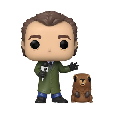 Image de Le Jour de la marmotte - Phil Connors avec Punxsutawney Phil 1045 - Funko Pop! - Figurine en vinyle