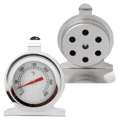 Produktbild von INF Ofenthermometer 304 Edelstahl Φ52mm 0~300℃ freistehend für Küche
