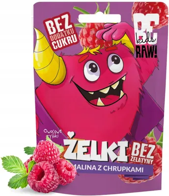Obrázok produktu pre BeRAW Kids Żelki owocowe dla dzieci