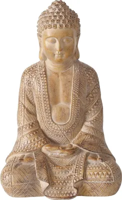 Obrázok produktu pre Budha - hnedý - V 30 cm - živica