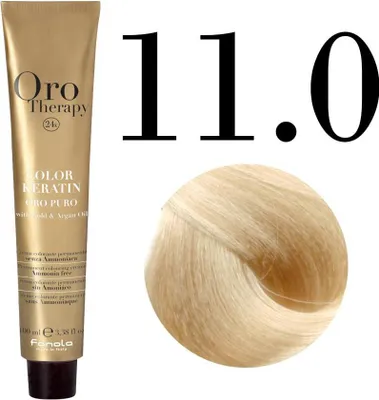 Obrázek produktu pro ORO Therapy 11.0 100% krycí barva na vlasy 100ml