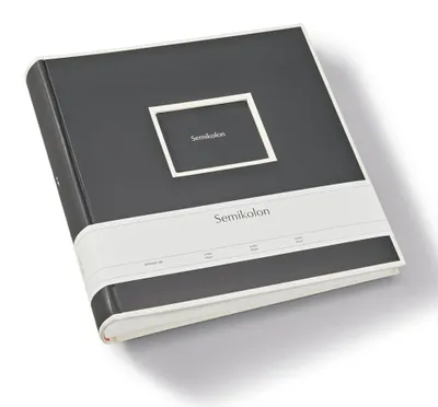 Jumbo Album 30x30 cm, 100 Seiten, für 10x15 Fotos, grau