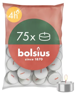 Zdjęcie produktu dla Podgrzewacze Bolsius - 4 godziny - 75 sztuk