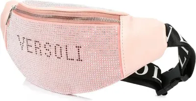 Immagine prodotto di Borsa da donna, grande capacità, con tracolla, strass, rosa