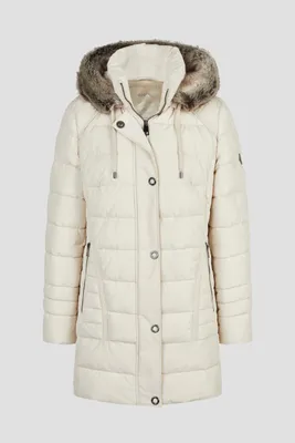 Produktbild von BARBARA LEBEK Jacke mit Webpelz 120 offwhite 40