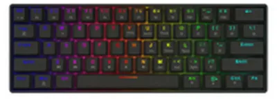 Produktbild von Savio BLACKOUT X2 RED, Kabelgebunden, USB, Mechanischer Switch, QWERTY, RGB-LED, Schwarz