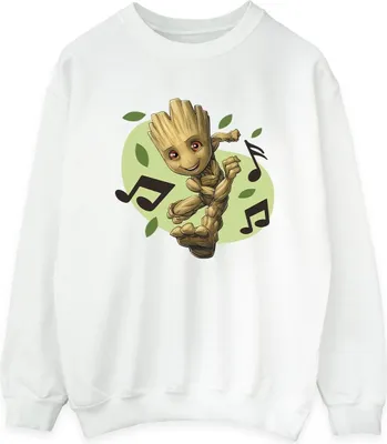 Produktbild von Marvel - "Guardians Of The Galaxy" Sweatshirt für Damen BI19359 (L) (Weiß)