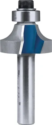 Immagine prodotto di Fresa per arrotondare/profilare Makita con cuscinetto reggispinta Ø 18,7 mm Ø 18,7 mm - gambo 6 mm - raggio 2 mm