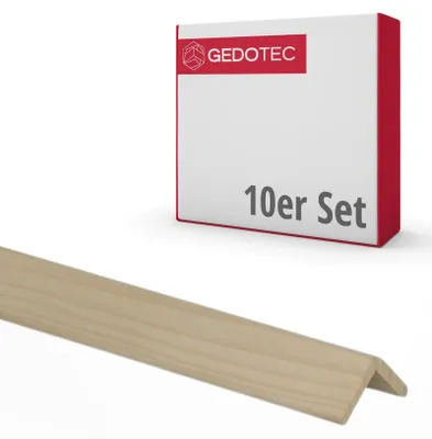 Immagine prodotto di Assortimento di tavole in legno per progetti di costruzione: 10 pezzi, dimensioni 100 cm x 22 x 22 mm