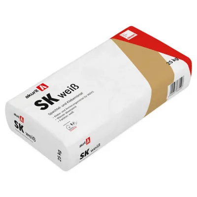 Produktbild von AKURIT SK weißSpachtel- und Klebemörtel