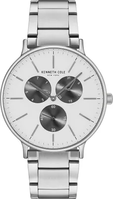 Produktbild von Kenneth Cole Herren Quarz Armbanduhr aus Edelstahl mit Edelstahl Band - KC14946007