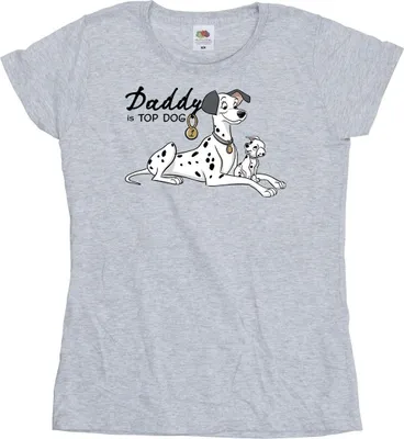 Produktbild von Disney - "101 Dalmatians Top Dog" T-Shirt für Damen BI23012 (XXL) (Grau)