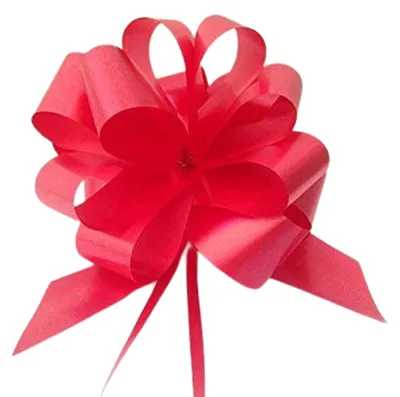 Imagen del producto de Omgoods - Lazos decorativos para bodas y comuniones, color blanco, 50 unidades