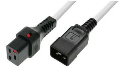 Image de Microconnect MC-C19C20LOCK-3M-W