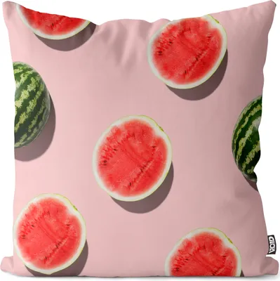 Produktbild von VOID Melone Obst Sommer Party Kissenbezug Kissenhülle dekoration wasserfest Outdoor Garten Kissen bezug deko