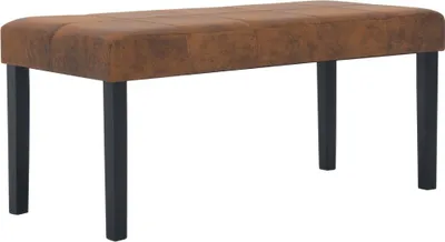Obrázek produktu pro vidaXL Lavice 106 cm Hnědý Velur