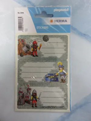 Produktbild von Herma * Etiketten 76 x 35 mm* PLAYMOBIL - Adressetiketten Namensetiketten