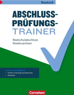 Produktbild von Abschlussprüfungstrainer Deutsch 10. Schuljahr - Niedersachsen - Realschulabschluss