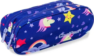 Obrázok produktu pre CoolPack Clever – puzdro na ceruzky s 2 priehradkami Unicorns 96560CP