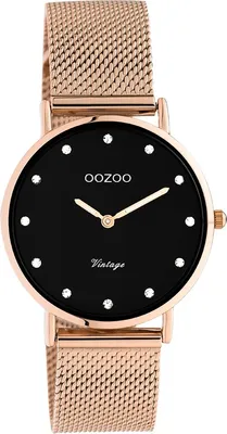 Produktbild von Oozoo Uni Edelstahlarmband Uhr Vintage Series ros?gold C20244 Analog Quarzuhr UOC20244