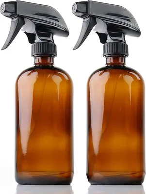 Produktbild von Sprühflasche 500ml – leere Kunststoff-Sprühflaschen, Wassersprühflasche für Pflanzen, Reinigung und Friseure, lebensmittelecht und nachfüllbar, 2er-Pack