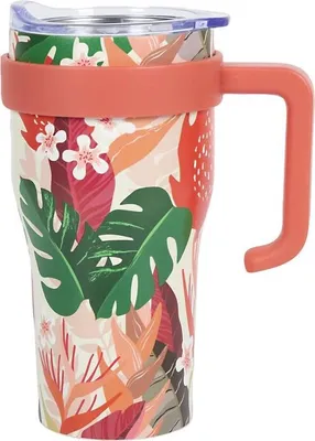 Obrázok produktu pre CMP KA0670 Termohrnek s uchem a brčkem 600 ml, tropický ráj