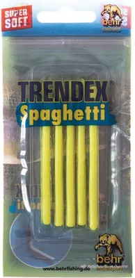 Produktbild von Spaghetti Forellenköder Forelle Bienenmaden Ersatz Kunstköder, Farbe:Gelb