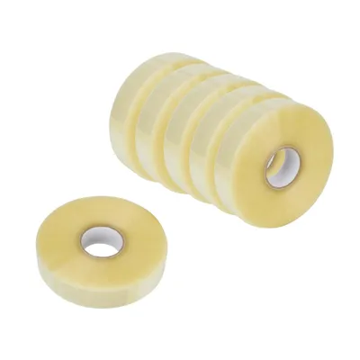 Produktbild von ARLI 6x Maschinenklebeband 48 mm x 990 m Transparent auf PP-Basis mit Acrylatkleber für Kartonverschließmaschinen Verpackungsmaschinen - 6 Rollen