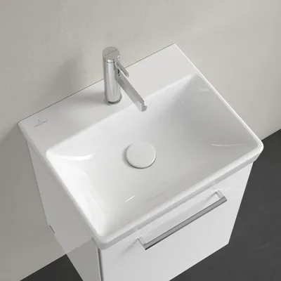 Produktbild von Villeroy & Boch Avento Handwaschbecken 45 x 37 cm, mit Überlauf